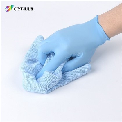 Nitrile Blue Cov hnab looj tes pov tseg