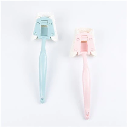 Loofah lauj kaub Txhuam Nrog Plastic Handle
