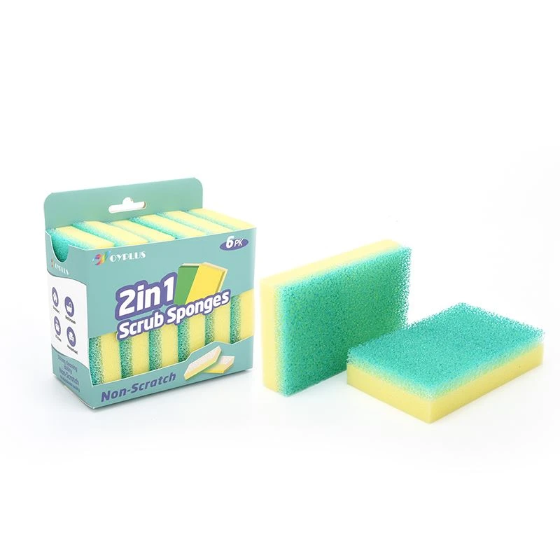(2 Pk) 2 In1 Scrub Sponge