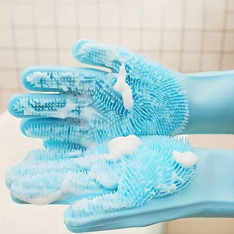 2 Pairs Of Dishwashing Gloves suppliers