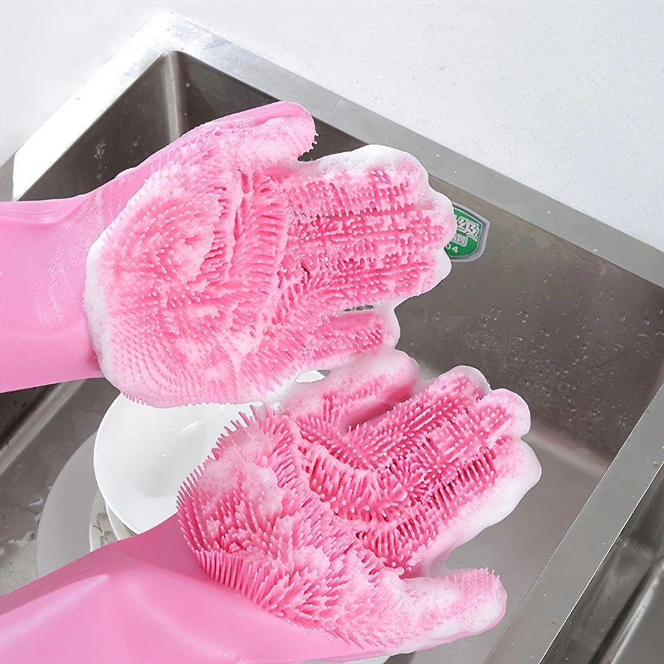 2 Pairs Of Dishwashing Gloves price